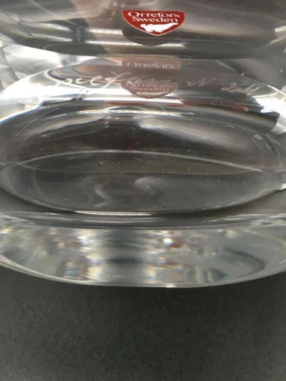 Clear Crystal Decanter - Clear Glass Bar Decanter - Picture 4 of 4